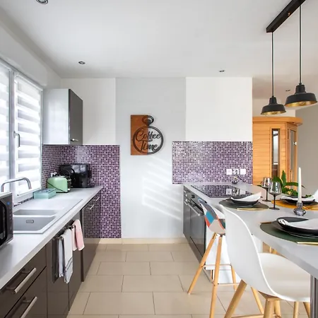 Esplanade Private Jacuzzi Sauna Parking, Colmar Apartment *